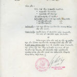 Air Vietnam paper, 1964. Signature Nguyen Tan Viet CEO