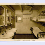 Messageries-Maritimes, Paquebot Paul-Lecat, cabin first class