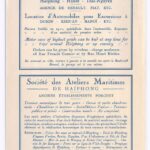 Messagries Maritimes, Haiphong travel leaflet