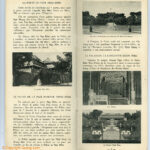 Touristic Leaflet of the city of Hue, Vietnam in the 50s