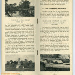 Touristic Leaflet of the city of Hue, Vietnam in the 50s